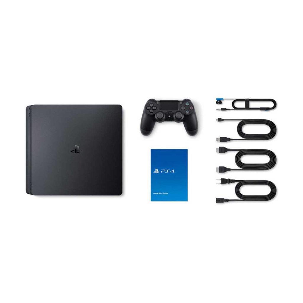 کنسول PS4 Slim 500GB مدل 2216 اروپا پک اصلی کپیخور نو