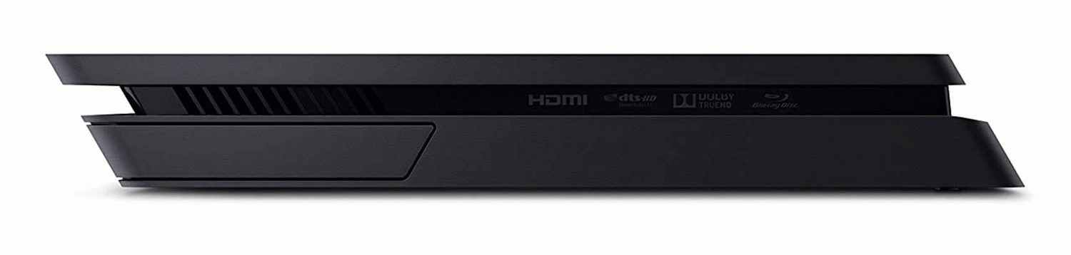 PS4 اسلیم 1 ترابایت کپی خور کارکرده نمای بقل